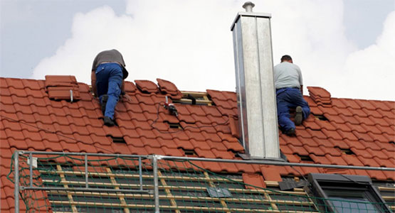 Ceci sont des travaux de toitures