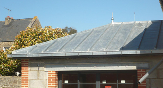 toiture en zinc à plaisir
